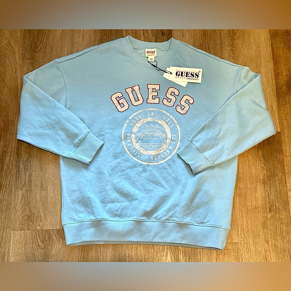 Brand New Guess Originals Crewneck Sweatshirt Vintage